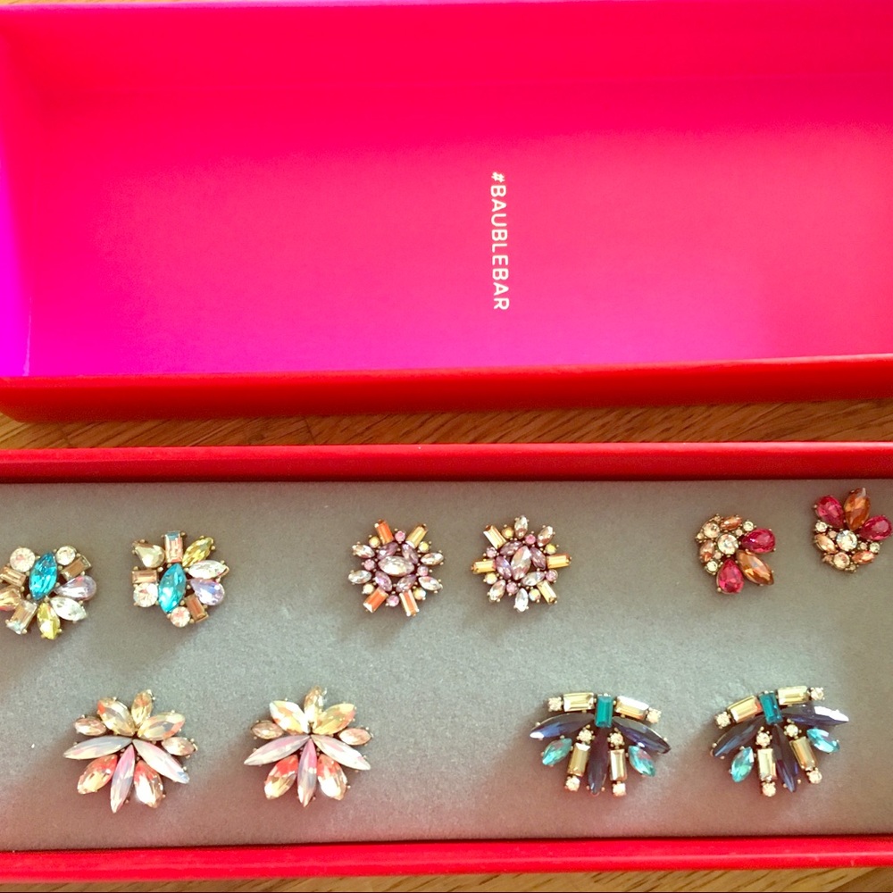 Brand New Statement Earring Sets! 5 Pairs Total!